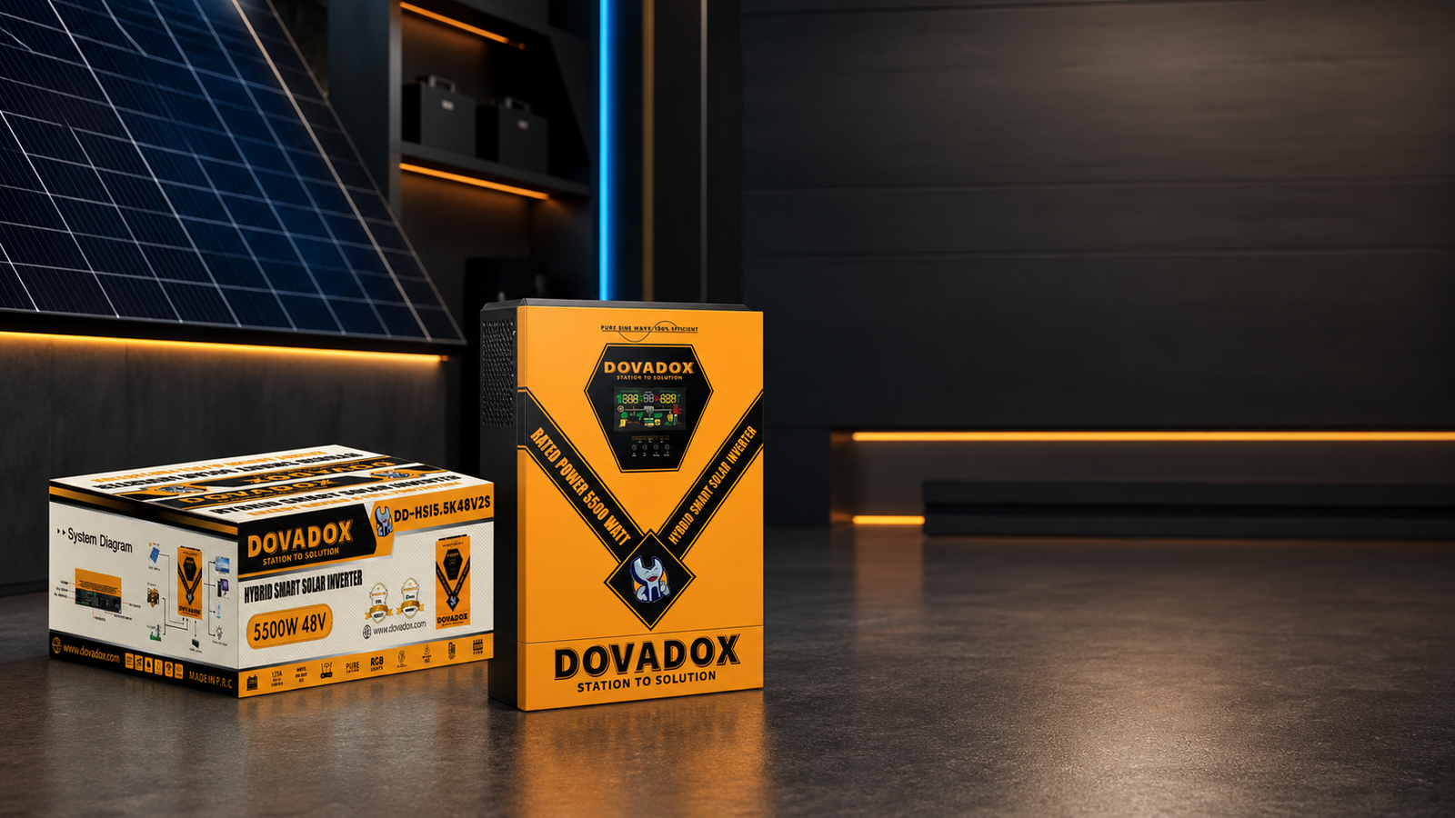 إنفيرتر DOVADOX للطاقة الشمسية